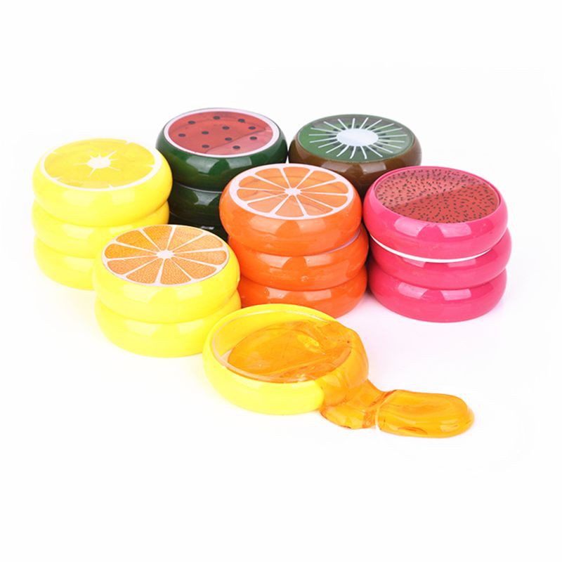 Set 4 Đồ Chơi Slime Trái Cây Nhiều Màu Sắc
