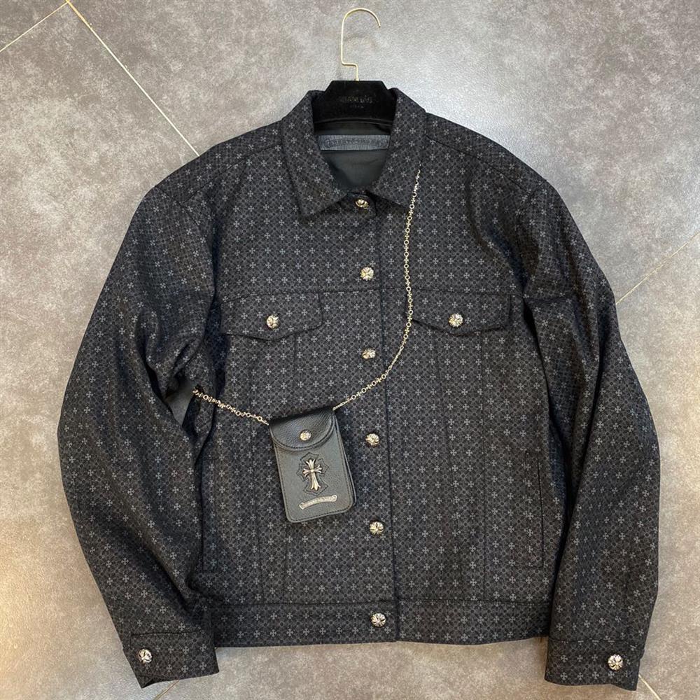 Áo Khoác Denim In Họa Tiết Thời Trang Cho Cặp Đôi