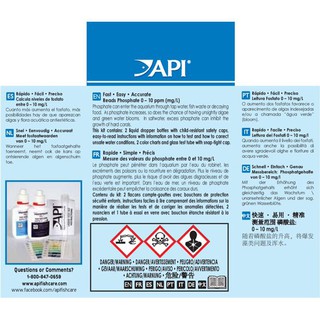 API phốt phát Test Kit Kiểm tra hàm lượng Phosphate