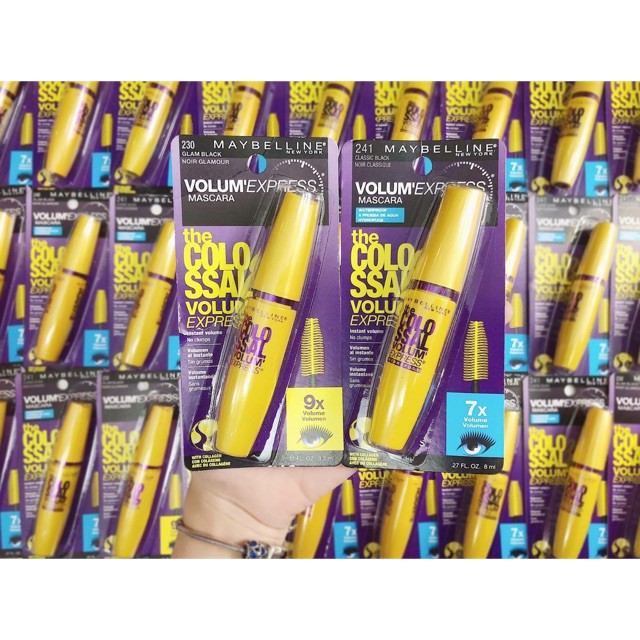 Mascara Làm Dày Và Cong Mi Maybelline The Colossal Volum’ Express