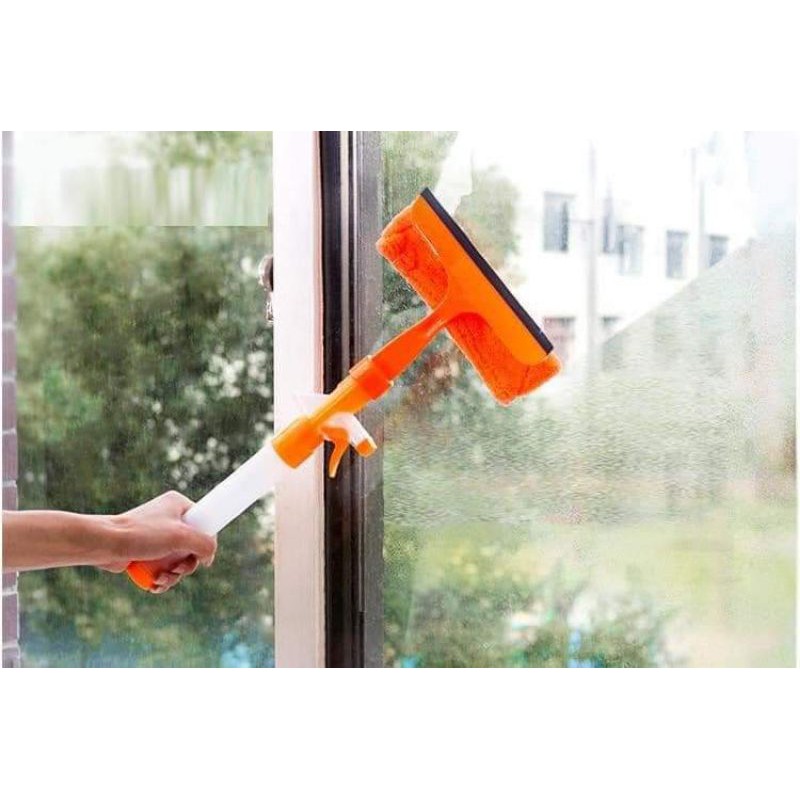 CÂY LAU KÍNH KÈM BÌNH XỊT TIỆN dụng,,,