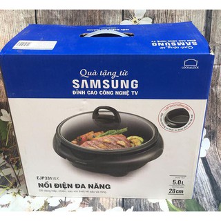 Nồi Lẩu Điện Lock&Lock EJP331BLK quà tặng Samsung
