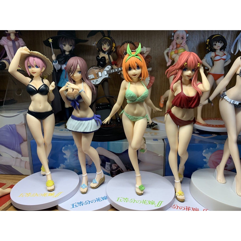 Mô hình Gotoubun no Hanayome Swimwear Version Set áo tắm - SEGA SPM