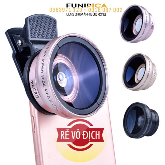 Lens Chụp Hình Góc Rộng Chính Hãng