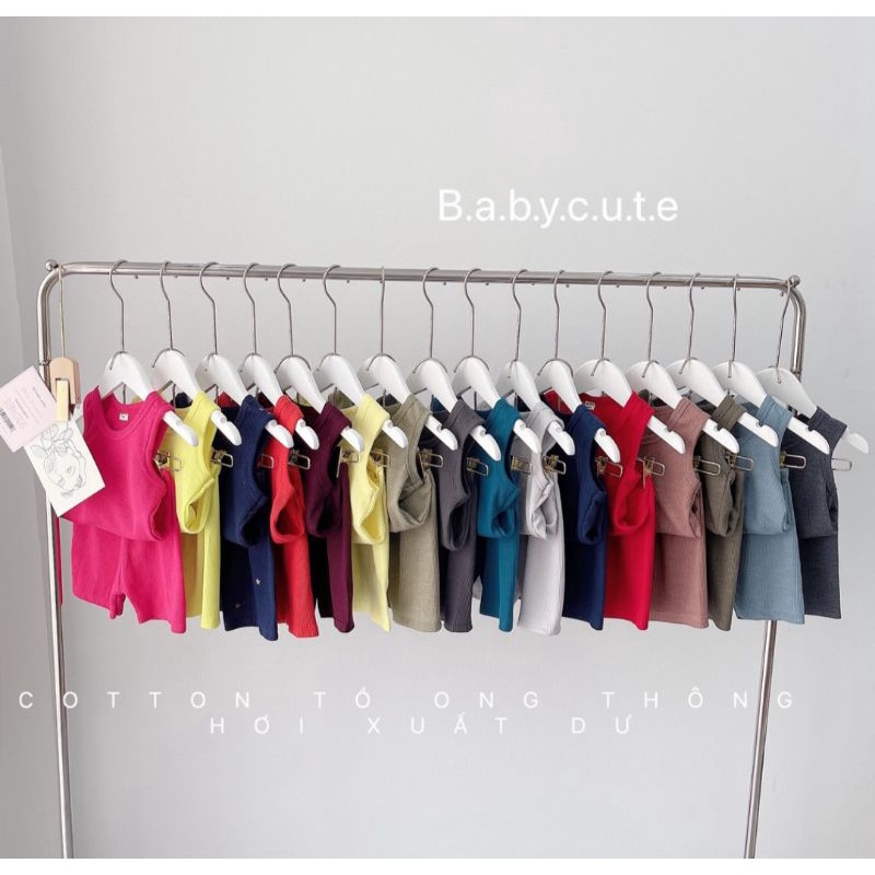 SÉT 2 BỘ BA LỖ HÀN QUỐC CHO BÉ TRAI BÉ GÁI