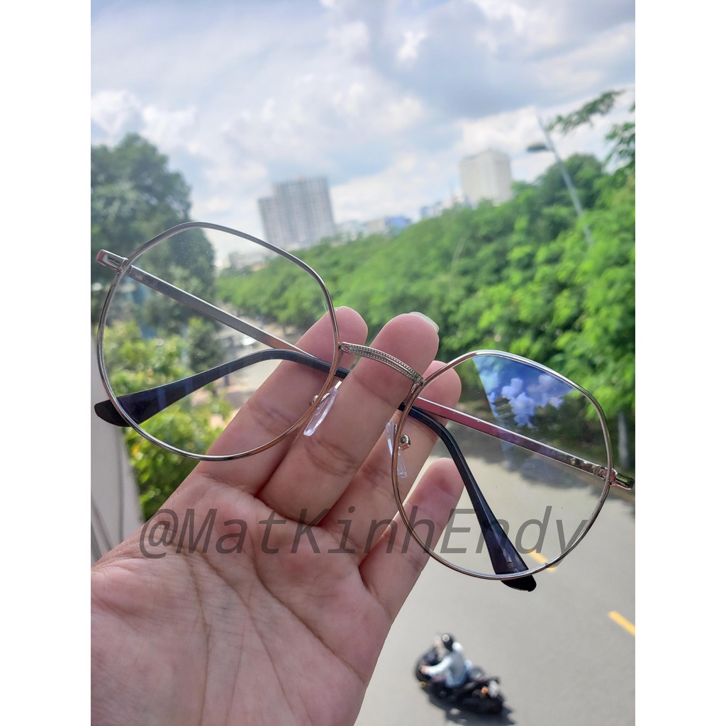 Gọng kính cận kim loại D1007 👓 Kính cận thời trang | BigBuy360 - bigbuy360.vn