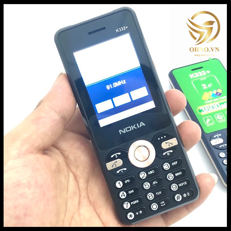 Điện Thoại Phổ Thông Giá Rẻ Nokia 4 Sim 4 Sóng Điện Thoại Đập Đá Cho Người Già - OHNO Việt Nam | BigBuy360 - bigbuy360.vn