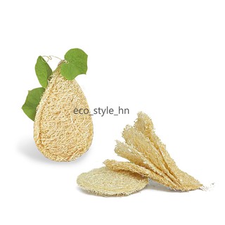 (1 miếng) Xơ mướp rửa chén bát đĩa hình giọt nước giá rẻ tại Hà Nội