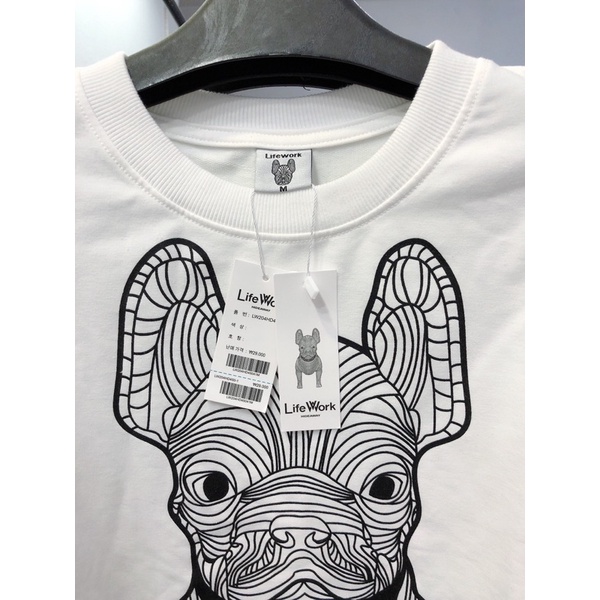 Áo Nỉ Sweatshirt dài tay Life Work chú chó,áo nỉ unisex nam nữ loại đẹp