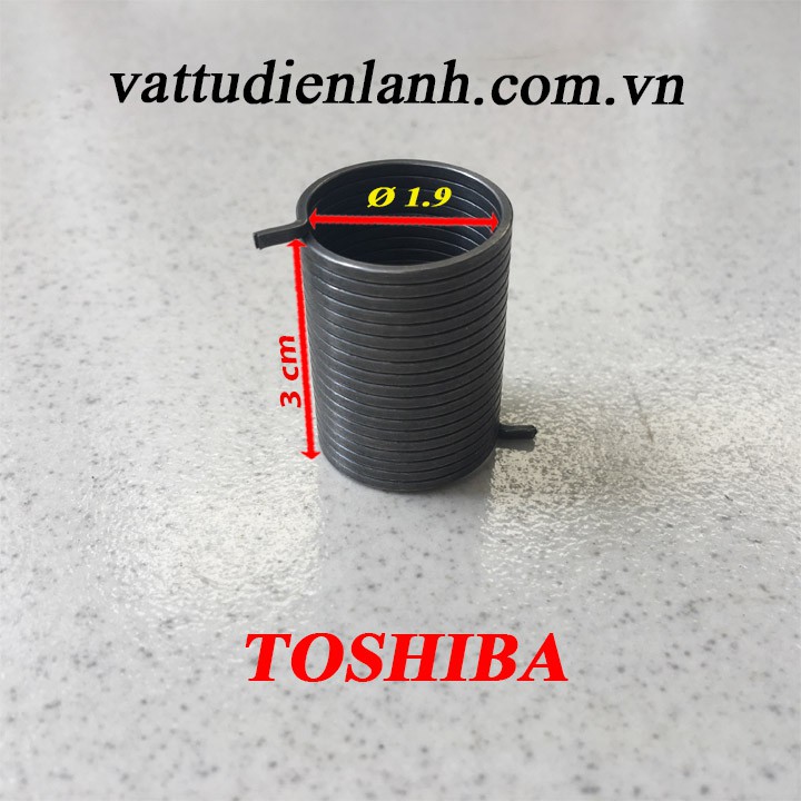 Lò xo côn máy giặt các hãng Toshiba, Hitachi, Sanyo - kích thước như hình TD