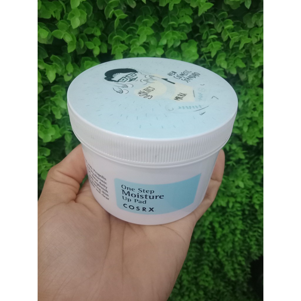 Bông Tẩy Da Chết Cấp Ẩm Cosrx One Step Moisture Up Pad.