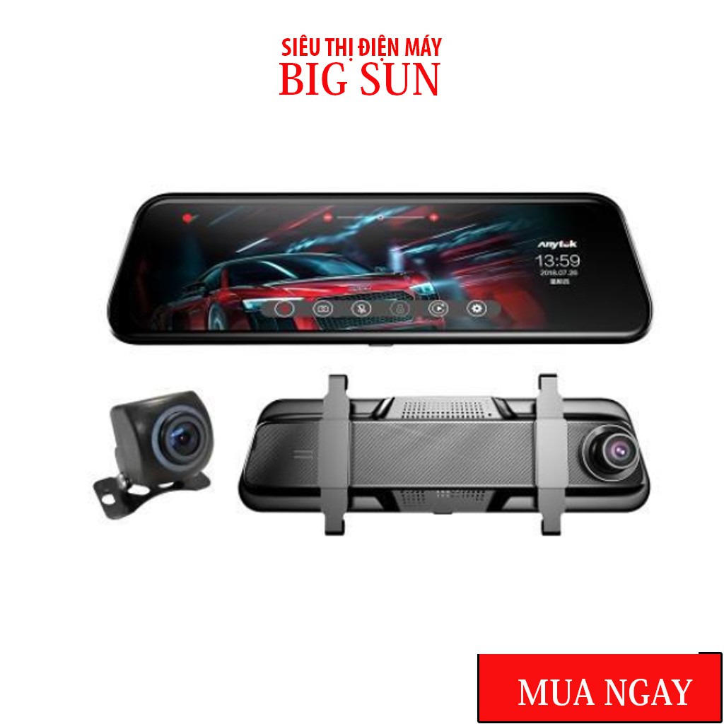 Camera Hành Trình Ô Tô 3 Mắt Bm31, Mắt Quay Siêu Nét, Cam sau siêu nét chống nước - Bảo Hành 6 Tháng Lỗi 1 Đổi 1