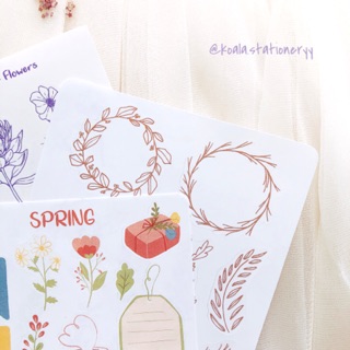 Bullet Journal Sticker - Combo sticker “Mùa Xuân”