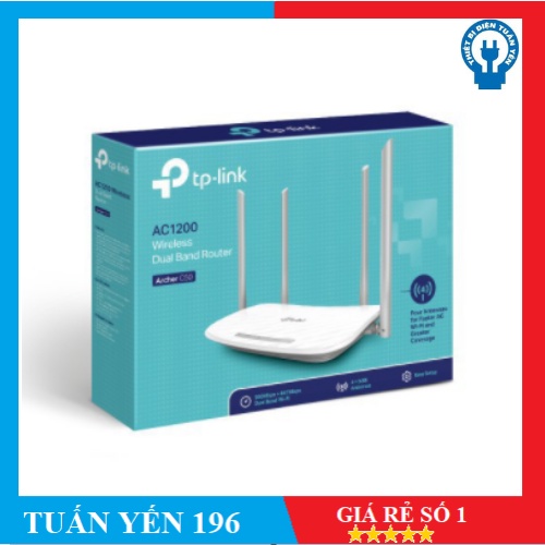 Bộ Phát Wifi TP-LINK Archer C50 AC1200 băng tần kép - Chính Hãng - Mới 100%