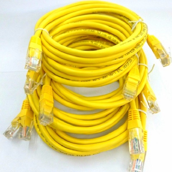 Dây Mạng Lan CAT5E Đúc Sẵn 2 Đầu Hạt Mạng (hỗ trợ tốc độ truyền tải đến 350 MHz)