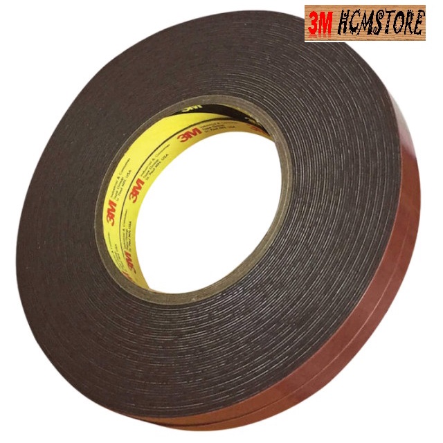 3M GT7108 15mm dài 17met - BĂNG KEO SIÊU CƯỜNG LỰC loại hai mặt chuyên dán cho xe máy, xe hơi, đồ chơi xe, logo xe