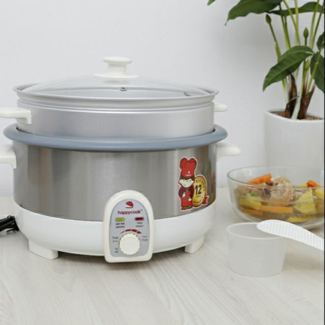 NỒI LẨU ĐIÊN HAPPYCOOK CÓ XỬNG HẤP.