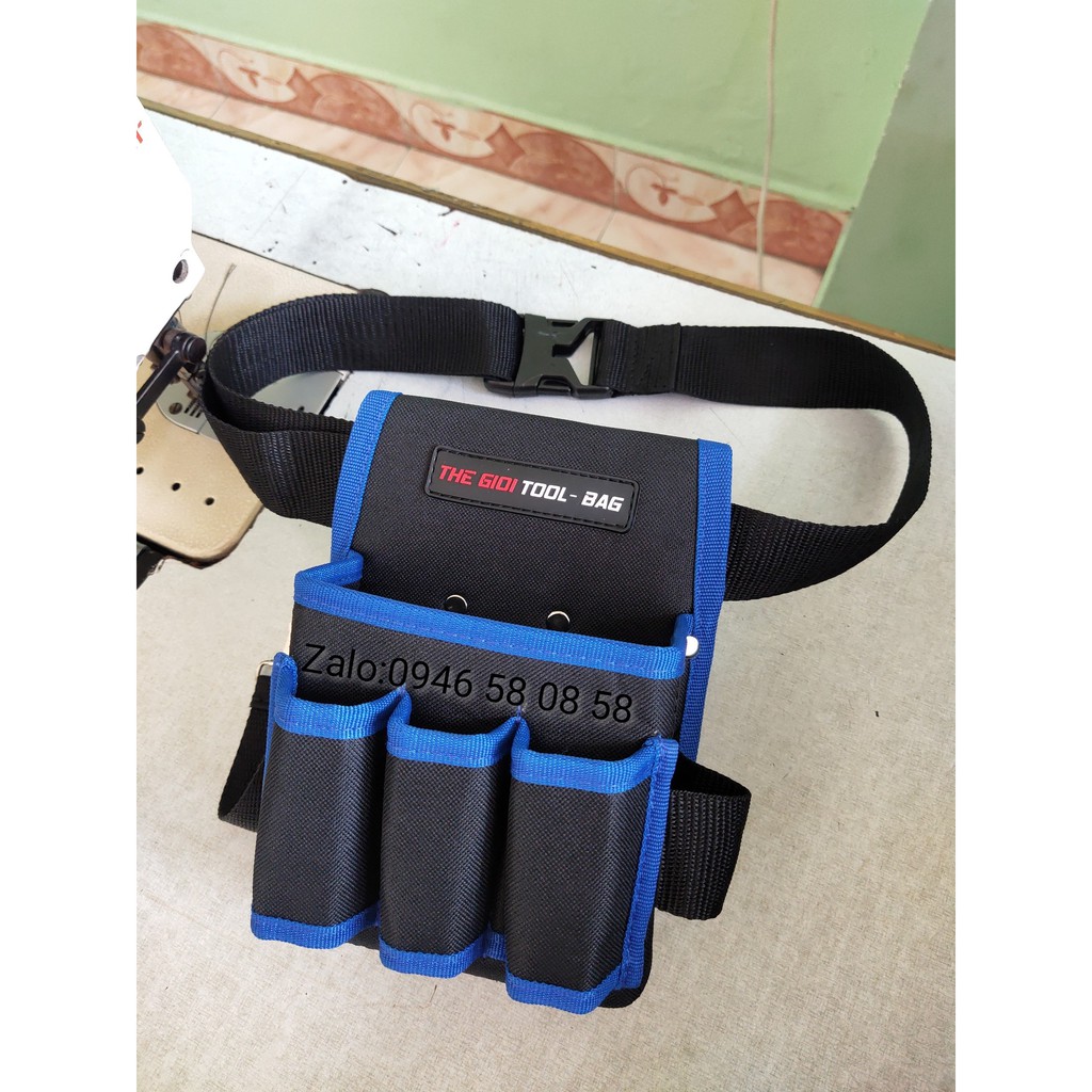 Túi đựng đồ nghề đeo hông TGTB-Y6 Blue cao cấp