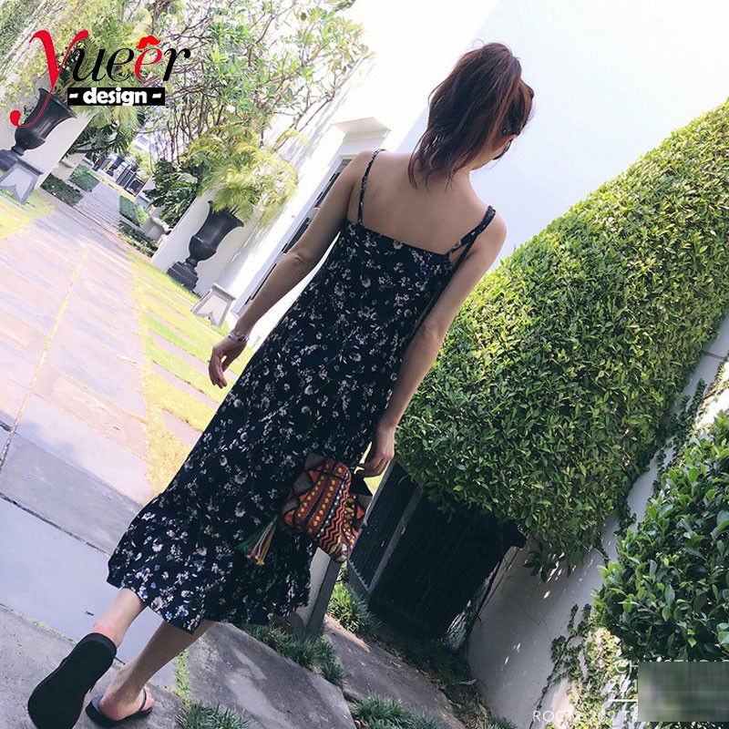 Đầm Voan Sát Nách Dáng Rộng Phong Cách Thời Trang Hàn Quốc Có Size S-2xl