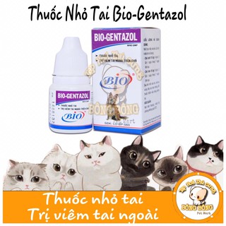 Dung Dịch Nhỏ Tai Cho Chó Mèo - Bio Gentazol