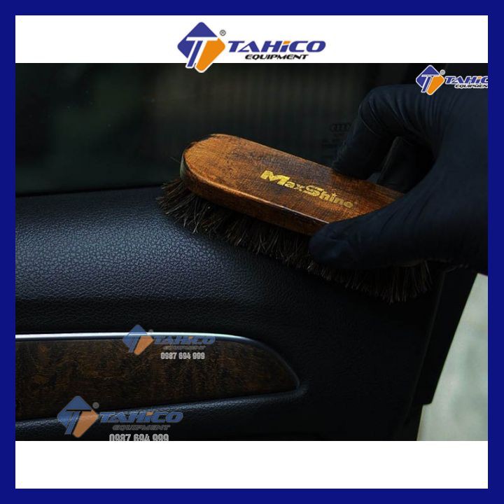 Bàn chải vệ sinh đa năng lông ngựa cao cấp Maxshine ⚡ CHÍNH HÃNG⚡