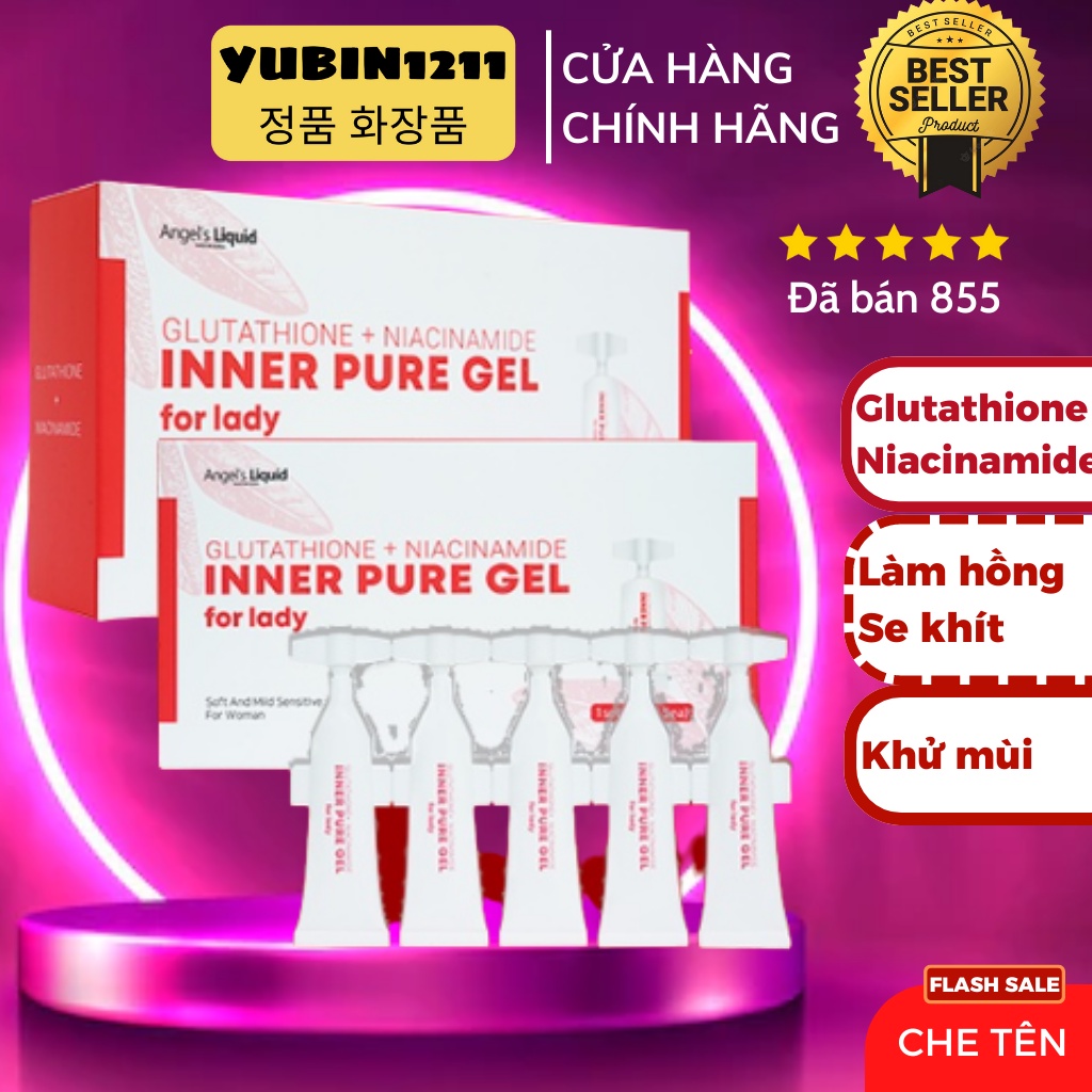 Gel làm hồng và se khít vùng kín Inner Pure Gel Angel's Liquid