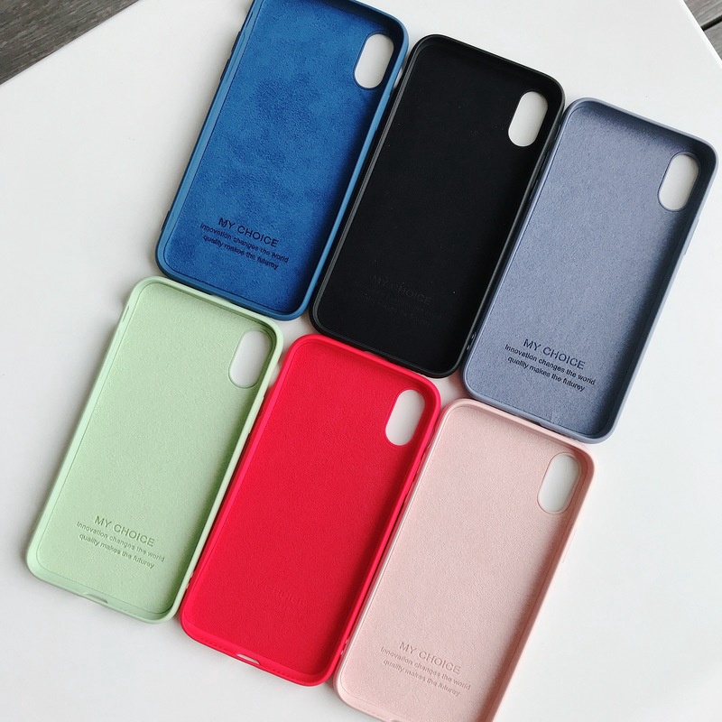 Ốp Điện Thoại Bằng Silicone Màu Trơn Cho OPPO F11 F9 Pro F5 Youth F1s Realme c3 Lite
