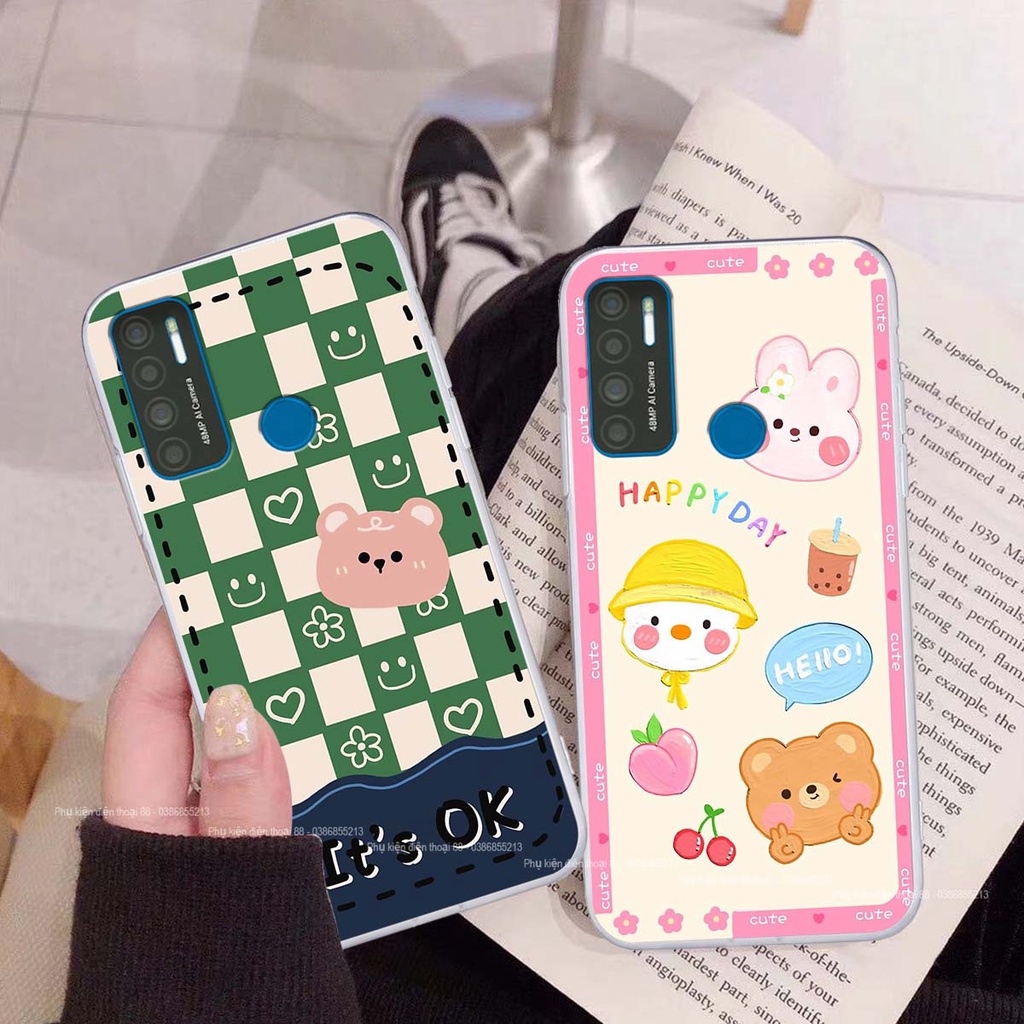 Ốp lưng Vsmart LIVE 4 happy day, gấu bear dễ thương - BỀN - ĐẸP -BAO GIÁ TOÀN THỊ TRƯỜNG