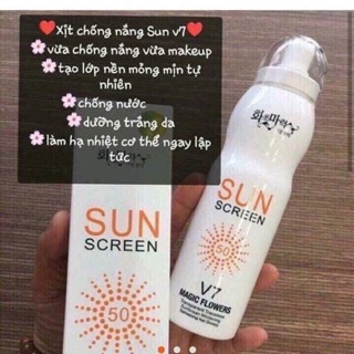 XỊT CHỐNG NẮNG V7 SUN SCREEN SPF 50