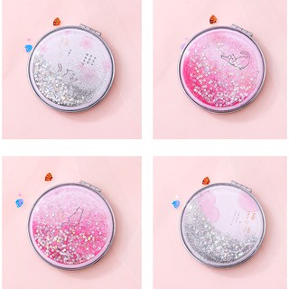 Gương bỏ túi 2 mặt bling bling
