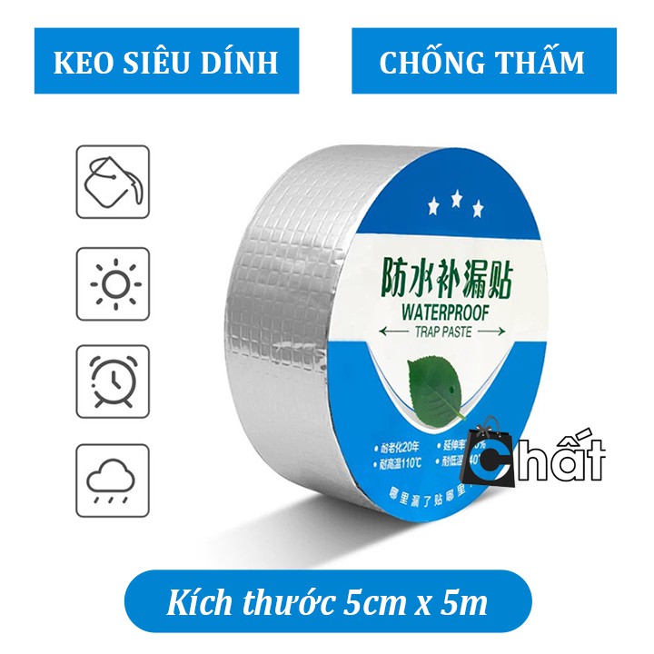 Keo dán chống thấm, vá vết nứt, vá lỗ hổng siêu dính