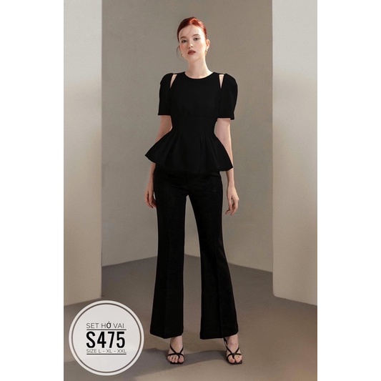 BIGSIZE NHUNG LÊ Set hở vai S475