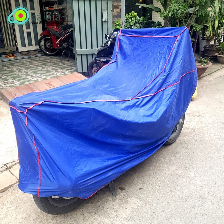 Bạt Phủ Xe Moto, Áo bạt phủ trùm xe máy Vải Dày Cao Cấp Chống Mưa Nắng các dòng xe thông dụng hiện nay