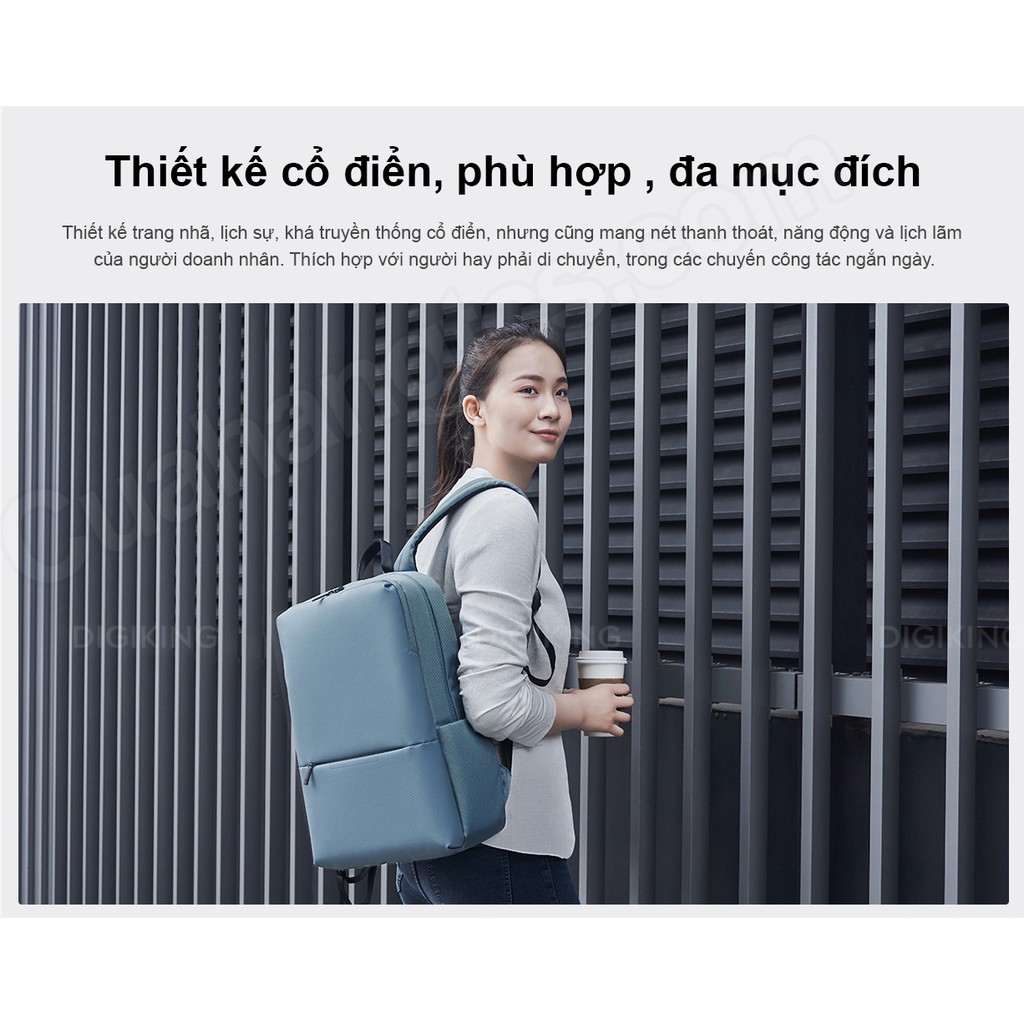 Balo Laptop chống nước XIAOMI Classic Business Backpack 2