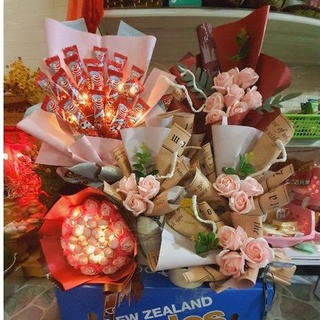 bó hoa kẹo mút ngọt ngào