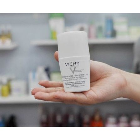 Lăn khử mùi Vichy Deodorant Anti-Transpirant 50mL - Không gây ố vàng áo - licyhouse