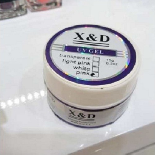 Gel đắp móng, gel làm cứng móng, gel làm dài móng hiệu X &amp; D loại 15G