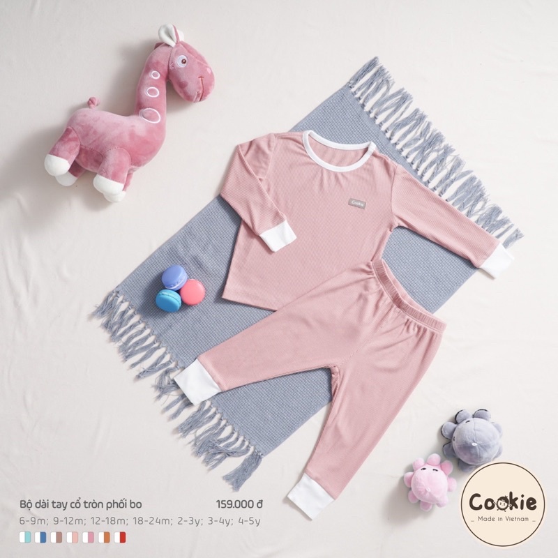 Cookie - Bộ dài tay cổ tròn phối bo CK333159