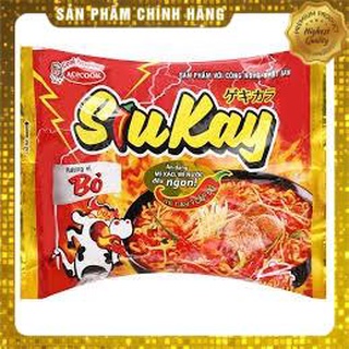 Mì SiuKay Acecook 3vị (Hải Sản ,Bò ,Gà cay Phô Mai)