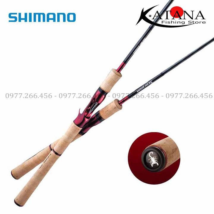 Cần Câu Shimano Scorpion - Máy Đứng , Máy Ngang