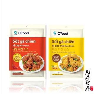 Sốt gà chiên 2 vị cay và phô mai O'food gói 120g
