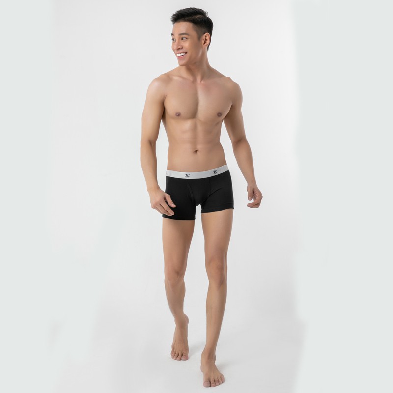 Quần lót sịp đùi boxer nam Ciza chất cotton thun lạnh thoáng mát QLDR01