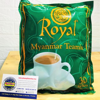Trà sữa Myanmar Royal Teamix 30 gói (600 gram)