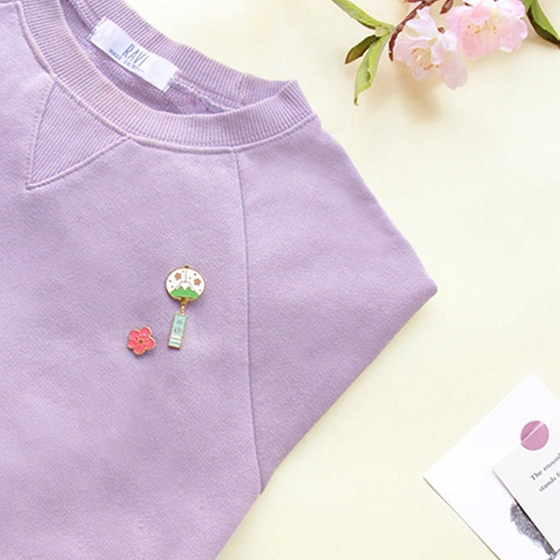 Ghim Cài Áo Kiểu Dáng Hoạt Hình Nhật Bản Xinh Xắn