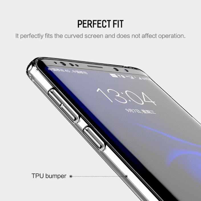 Ốp lưng silicon dẻo trong suốt cho Samsung Galaxy S9 / S9 Plus mỏng 0.6mm chính hãng Ultra Thin