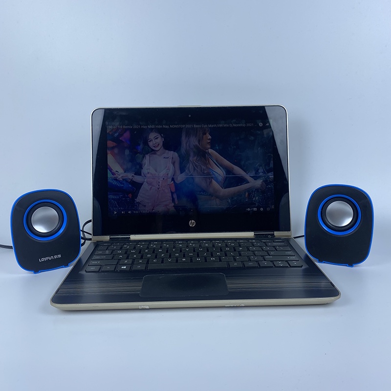 Loa máy tính để bàn vi tính mini laptop bass giá rẻ LUVIBA LF804