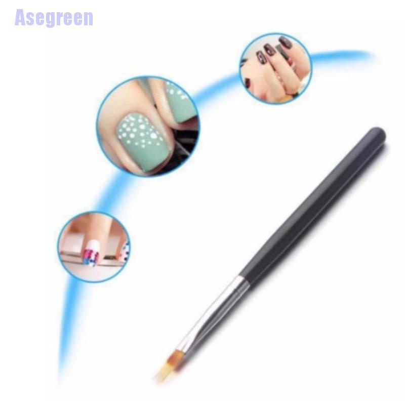 (Hàng Mới Về) Cọ Vẽ Móng Tay uv Mềm Mại Với Màu gradient