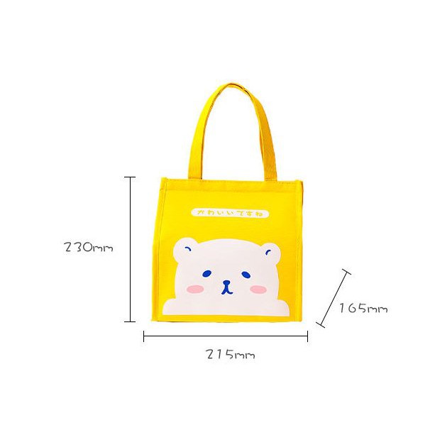 TÚI GIỮ NHIỆT - TÚI CƠM VĂN PHÒNG SIZE LỚN- HỌA TIẾT XINH XẮN HOẠT HÌNH DỄ THƯƠNG HOT 2020