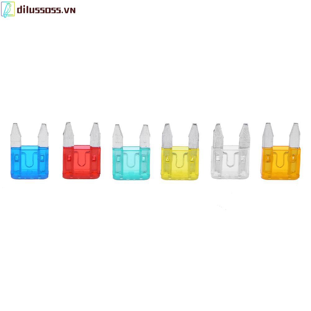 Set 60 lưỡi cầu chì 5a 10a 15a 20a 25a 30a cho xe ô tô chất lượng cao