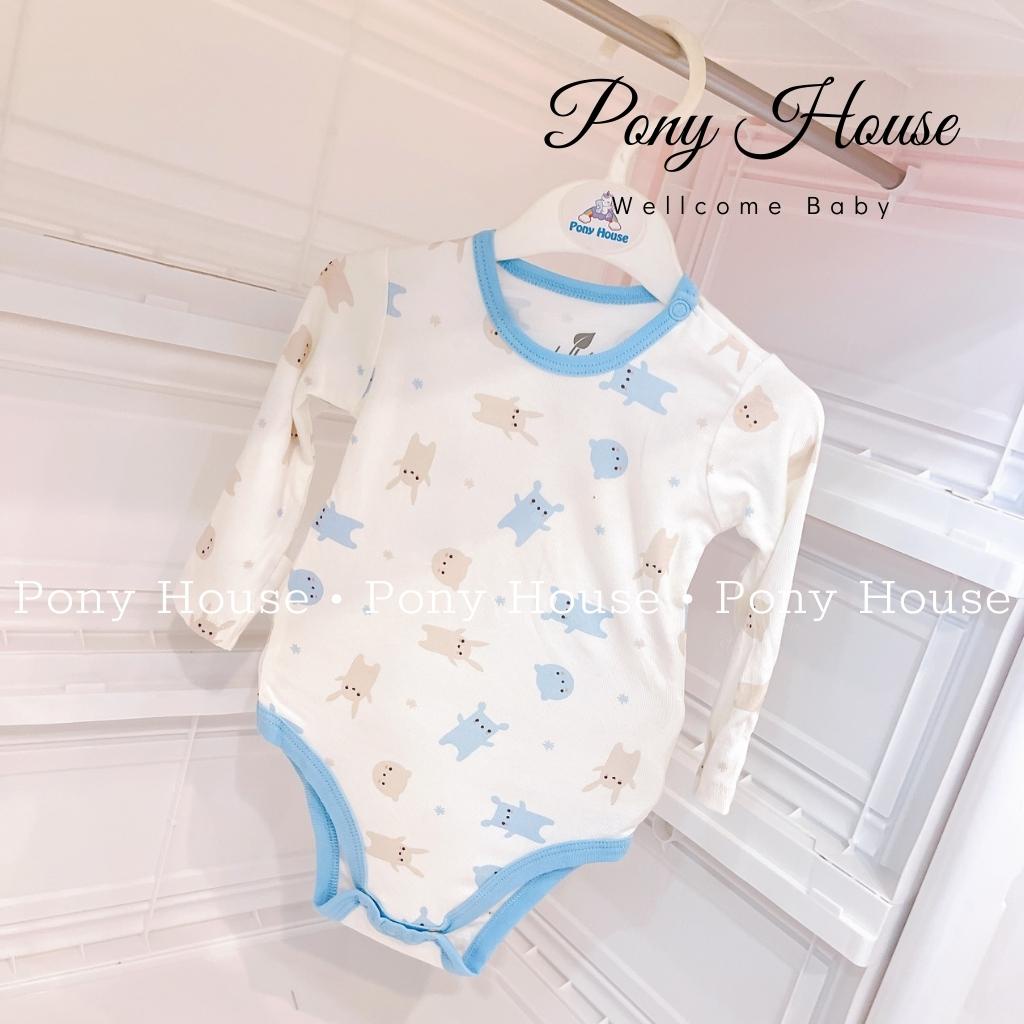 Body Chip Dài Tay Lullaby Bodysuit Chất Bambo Siêu Mềm, Mịn Cho Bé Trai Bé Gái Từ Sơ Sinh đến 9 Tháng